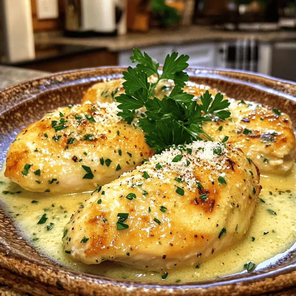 Creamy Garlic Chicken Hearty and Flavorful Delight