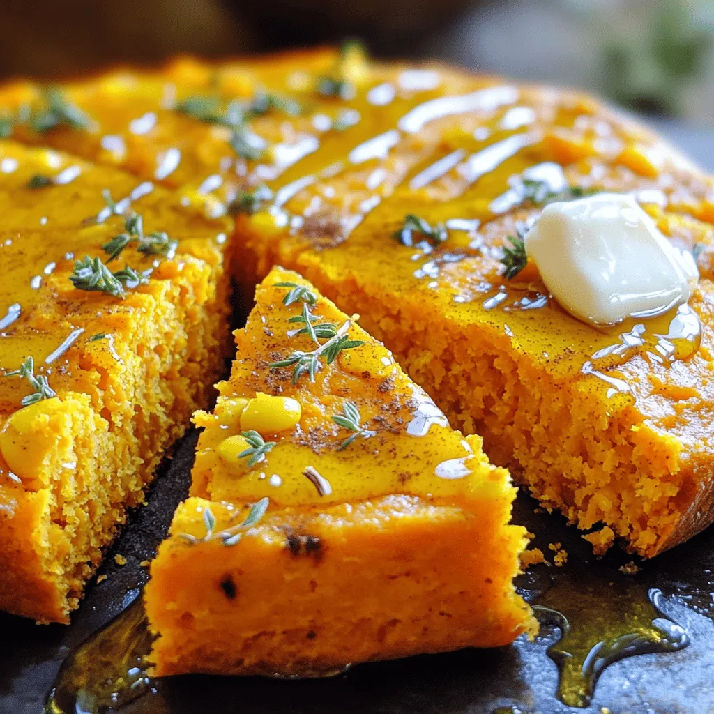 Honey Butter Sweet Potato Cornbread Delight Recipe