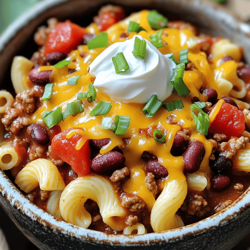 Slow Cooker Loaded Chili Mac Flavorful Comfort Meal