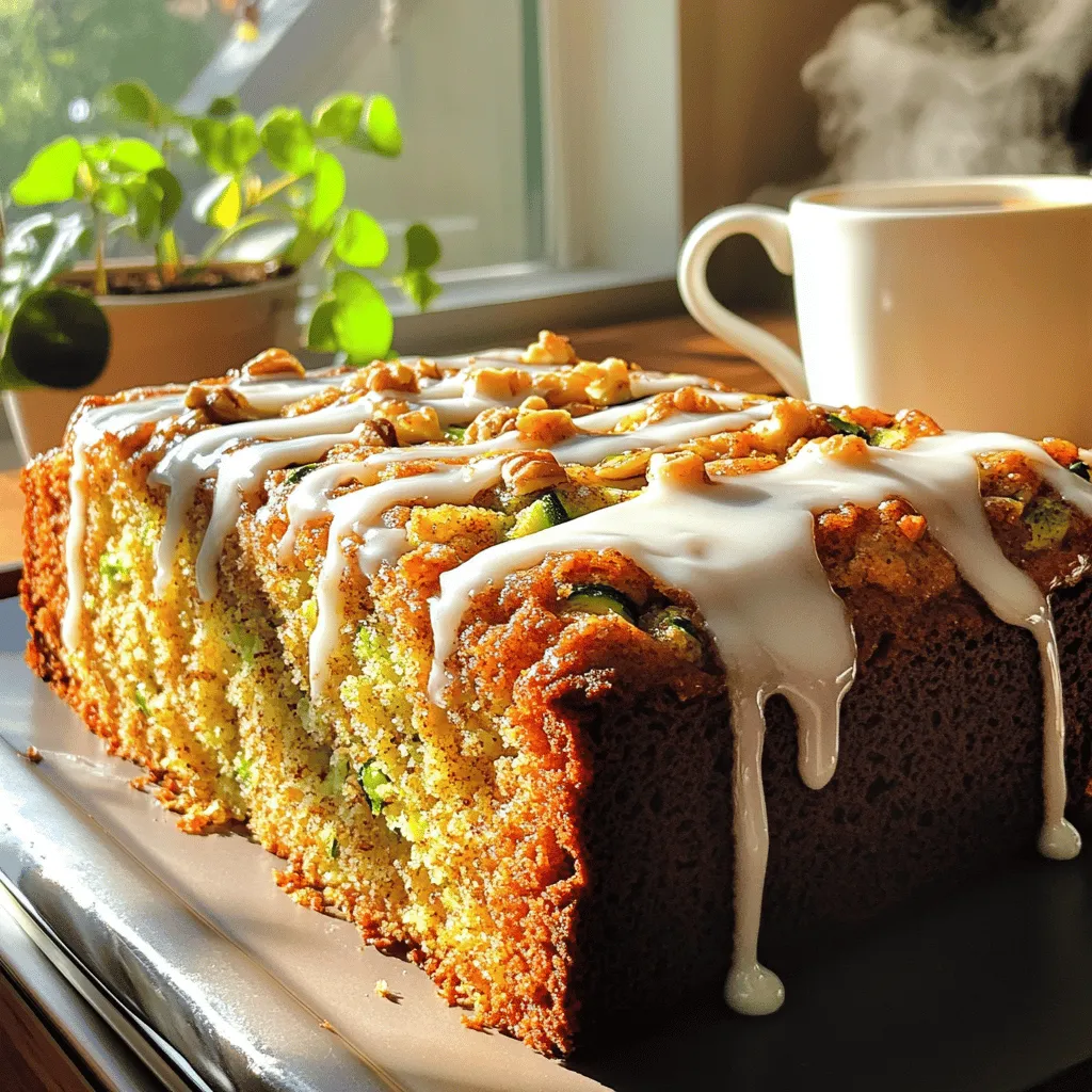 Cinnamon Zucchini Coffee Cake Delightful and Easy Recipe