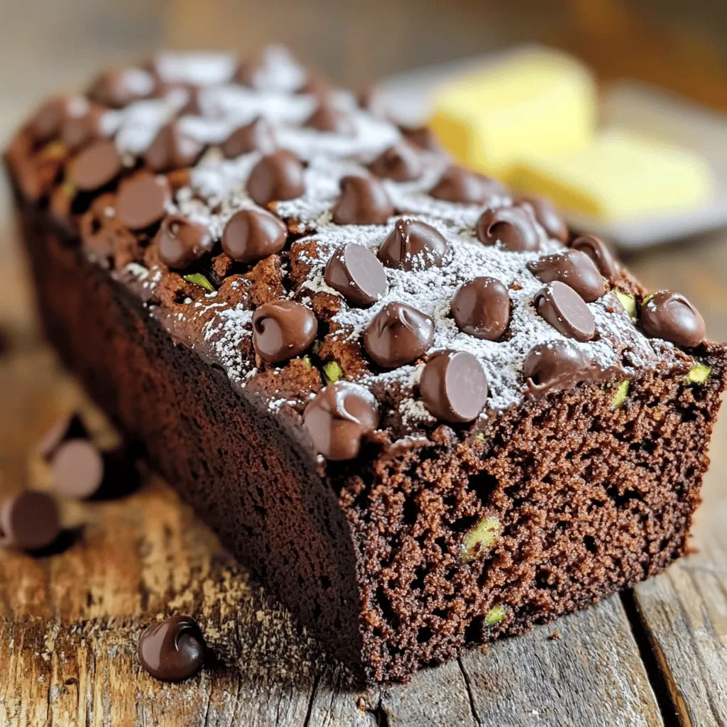 Decadent Double Chocolate Zucchini Bread Recipe