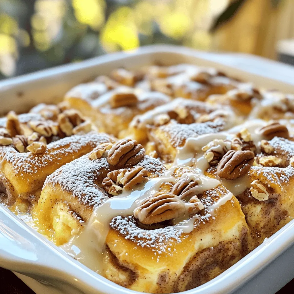 Cinnamon Roll French Toast Casserole Easy Delight