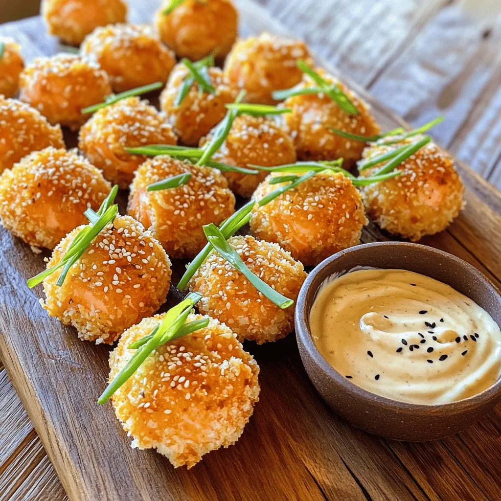 Bang Bang Salmon Bites Crispy and Flavorful Snack