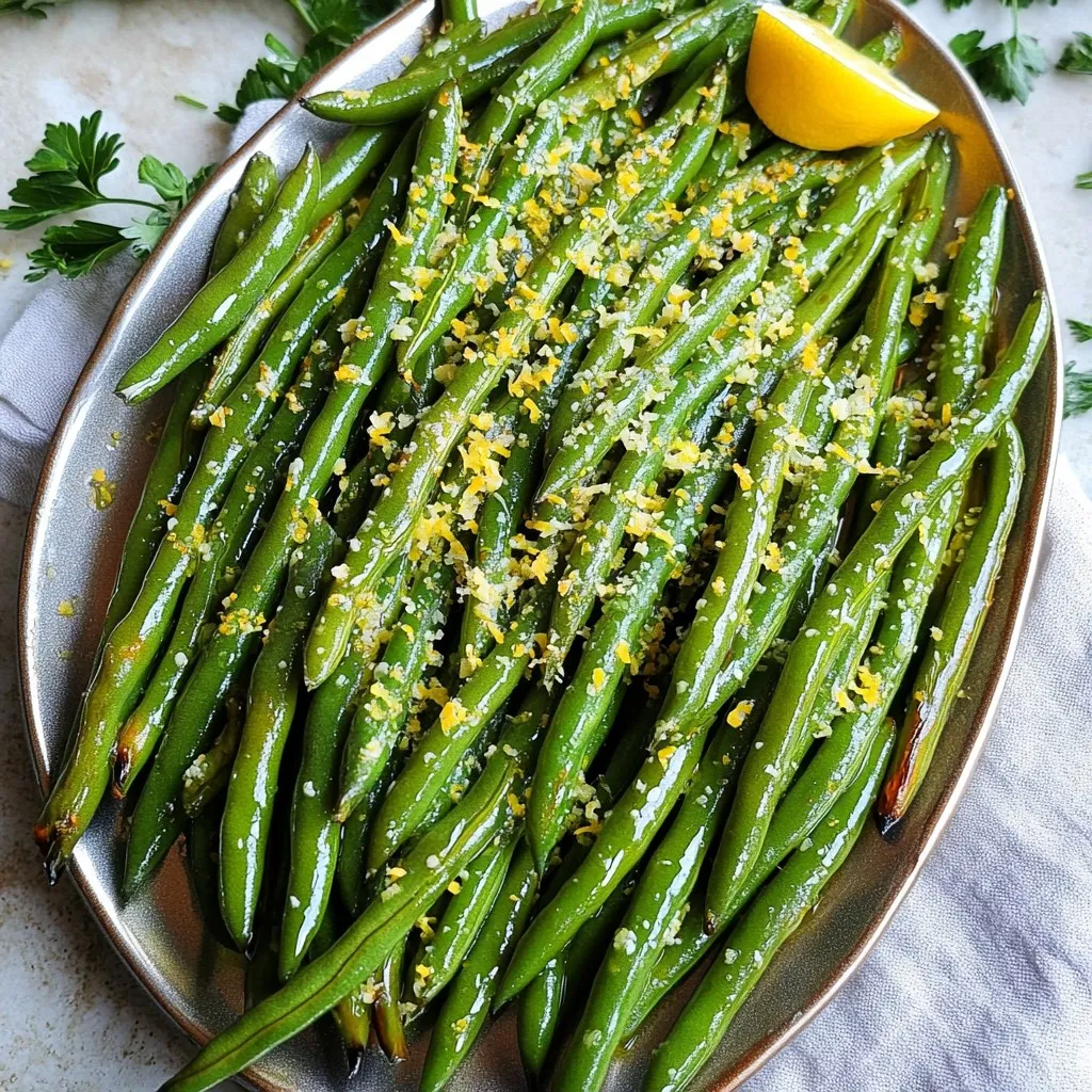 Air Fryer Parmesan Green Beans Tasty and Easy Recipe