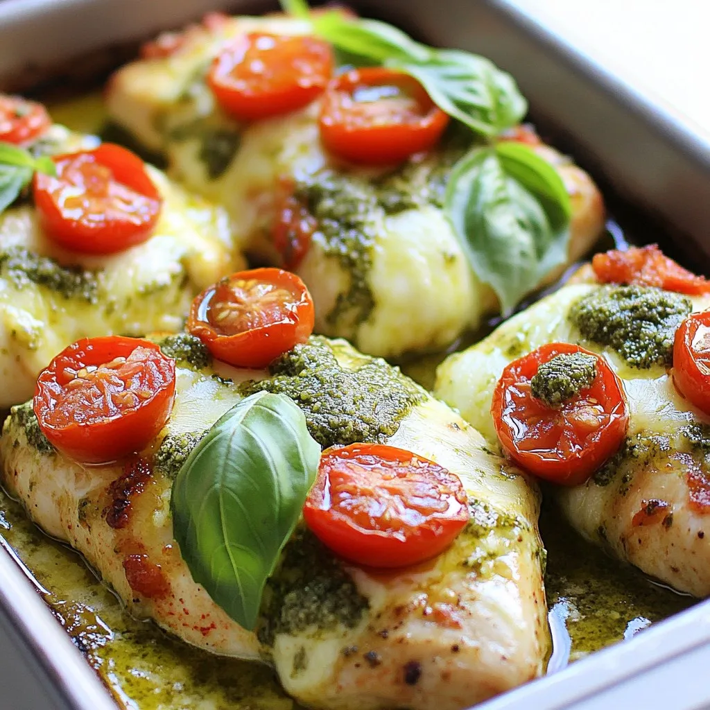 Ingredient Pesto Chicken Quick and Tasty Recipe