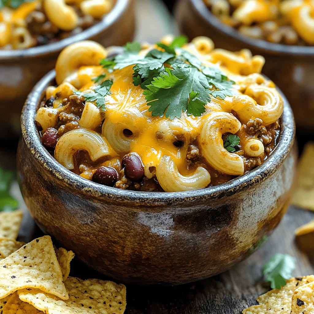 Slow Cooker Cheesy Chili Mac Delightful Comfort Meal