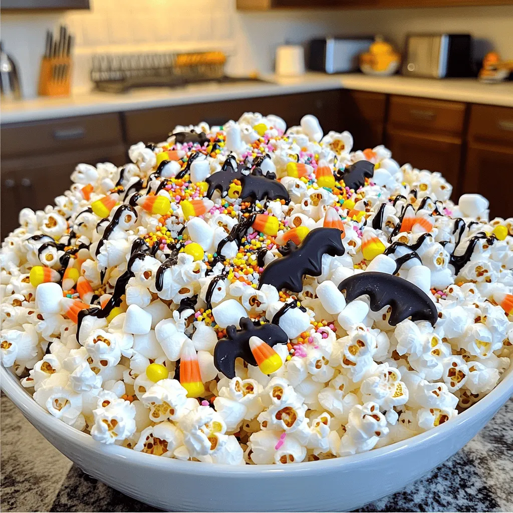 Halloween Popcorn Delight Simple and Fun Recipe