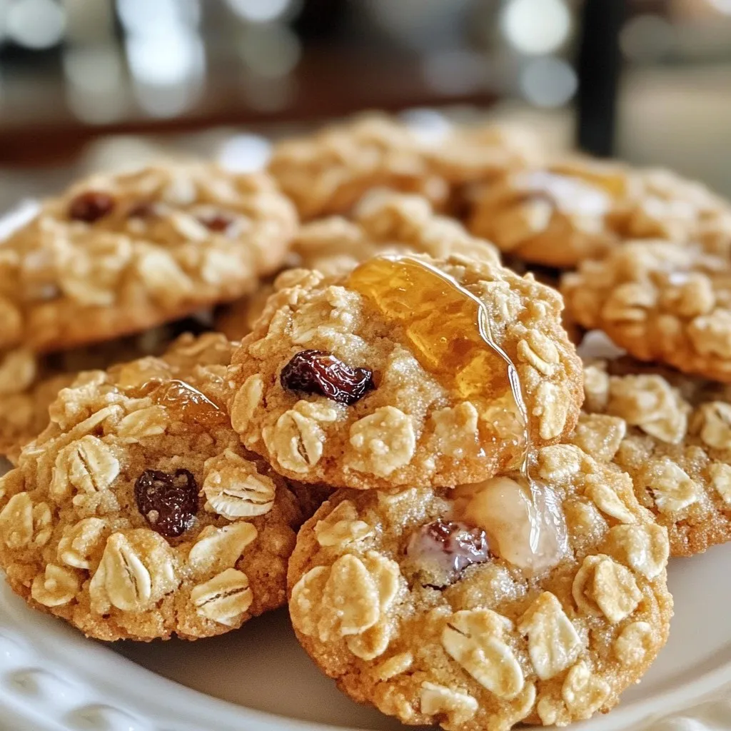 Soft Honey Oatmeal Cookies Delightful Easy Recipe