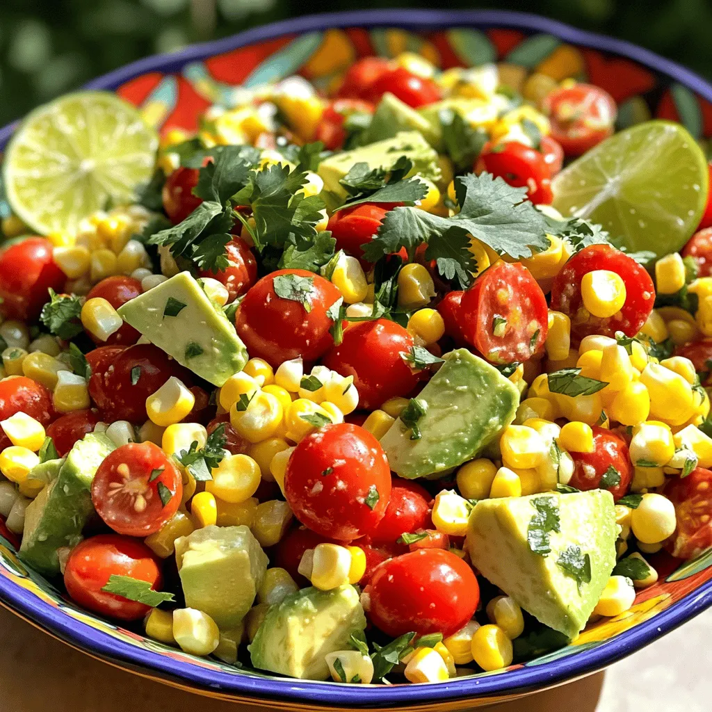 Summer Corn Salad Fresh and Flavorful Delight