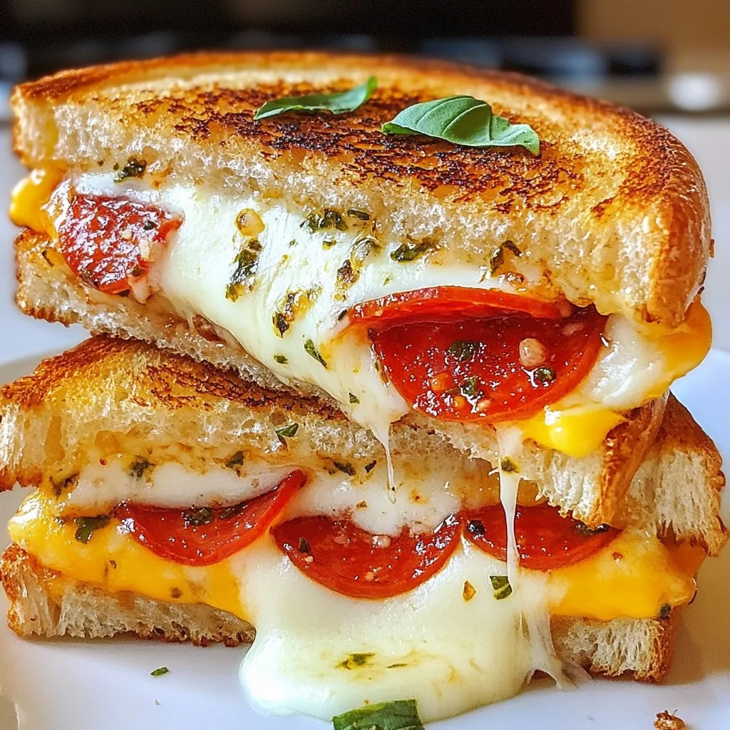 Pizza Grilled Cheese Savory Delight for Everyone