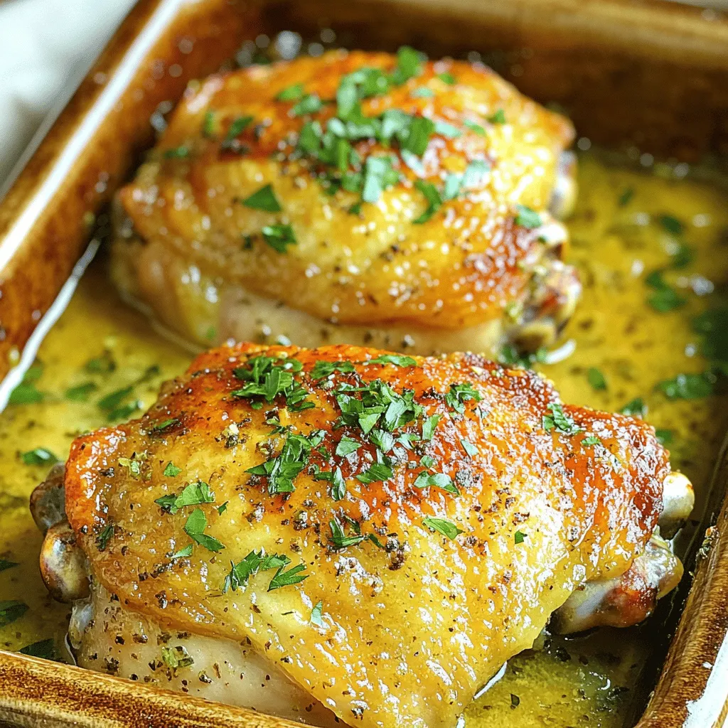 Garlic Butter Baked Chicken Flavorful and Simple Meal