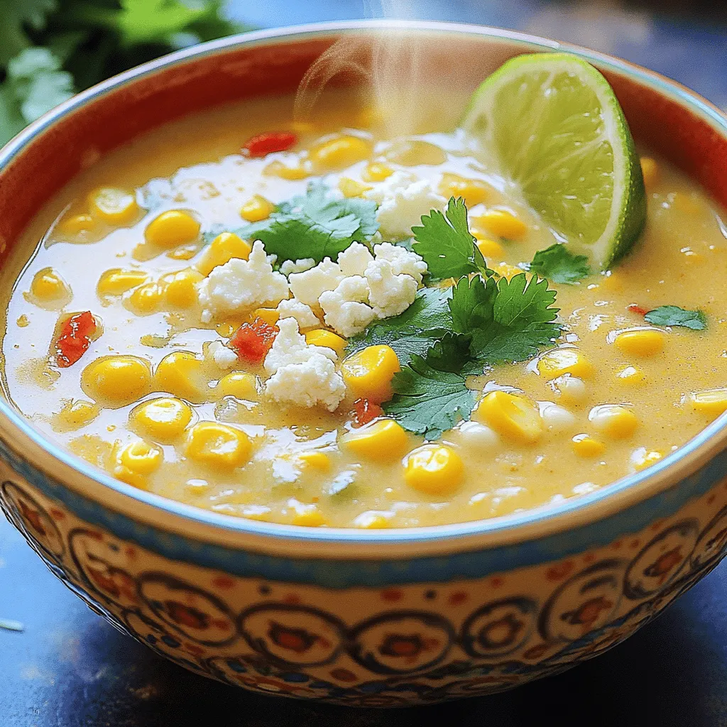 Mexican Street Corn Soup Flavorful and Simple Recipe
