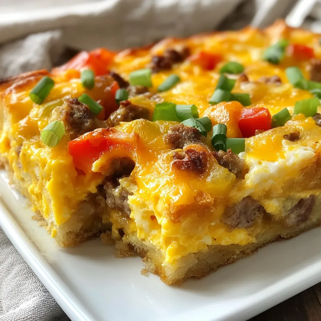 Crack Breakfast Casserole Savory and Satisfying Dish