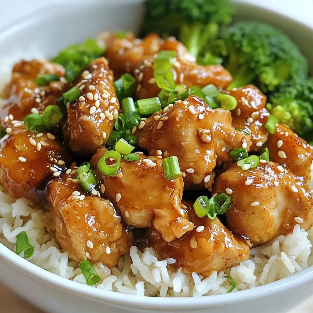 Sticky Honey Chicken Rice Bowls Flavorful and Quick Meal