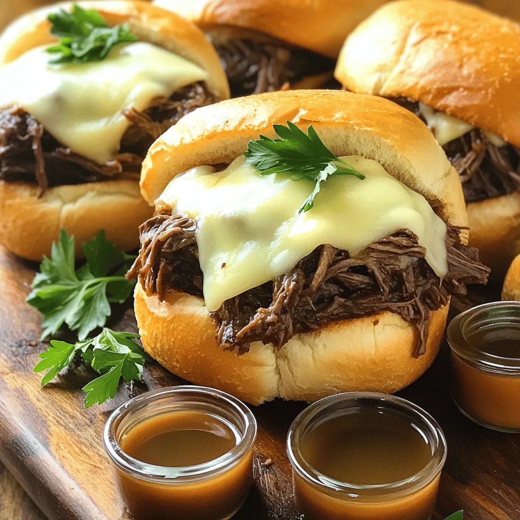 Crockpot French Dip Savory and Easy Meal Solution