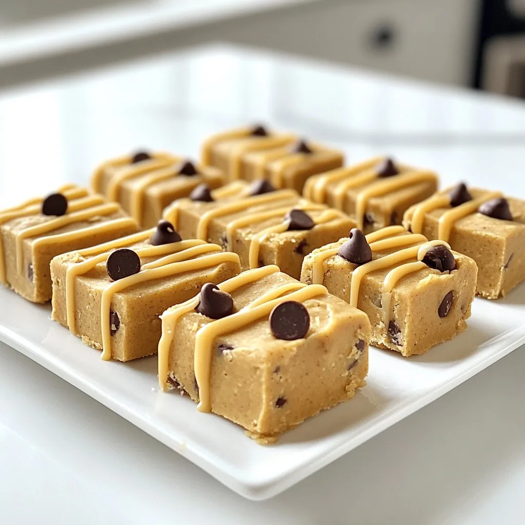 No-Bake Cookie Dough Protein Bars Easy and Tasty Recipe