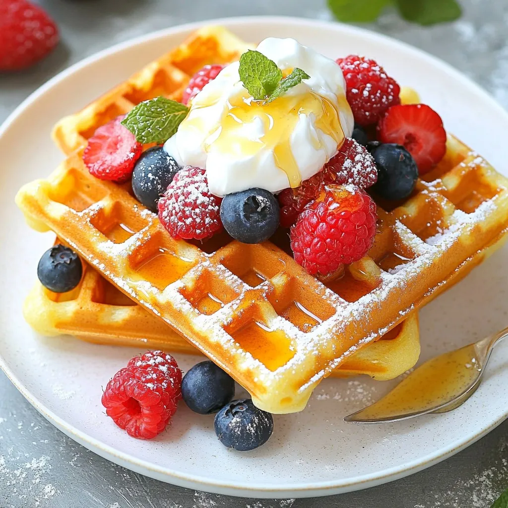 Protein Waffles Easy and Nutritious Recipe Ideas