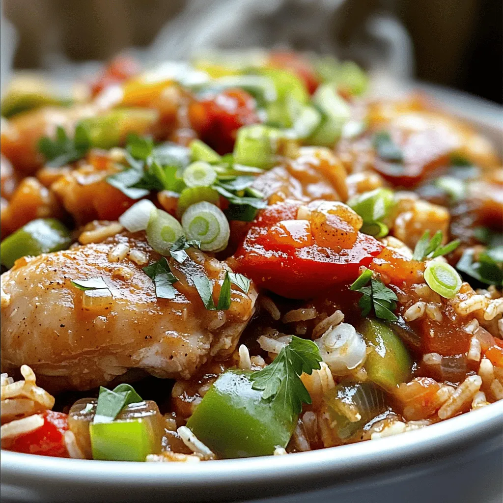 Slow Cooker Chicken Jambalaya Flavorful and Easy Meal