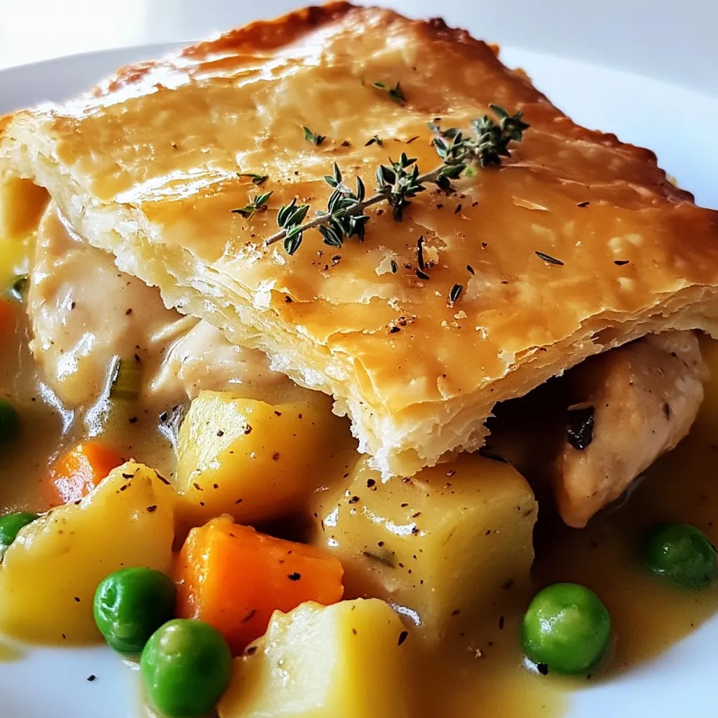 Savory Slow Cooker Chicken Pot Pie Recipe to Enjoy