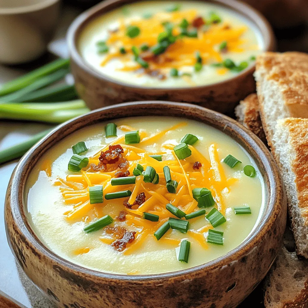 Easy Baked Potato Soup Simple and Creamy Delight