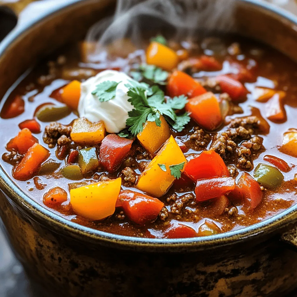 Classic Chili Flavorful and Hearty Comfort Meal