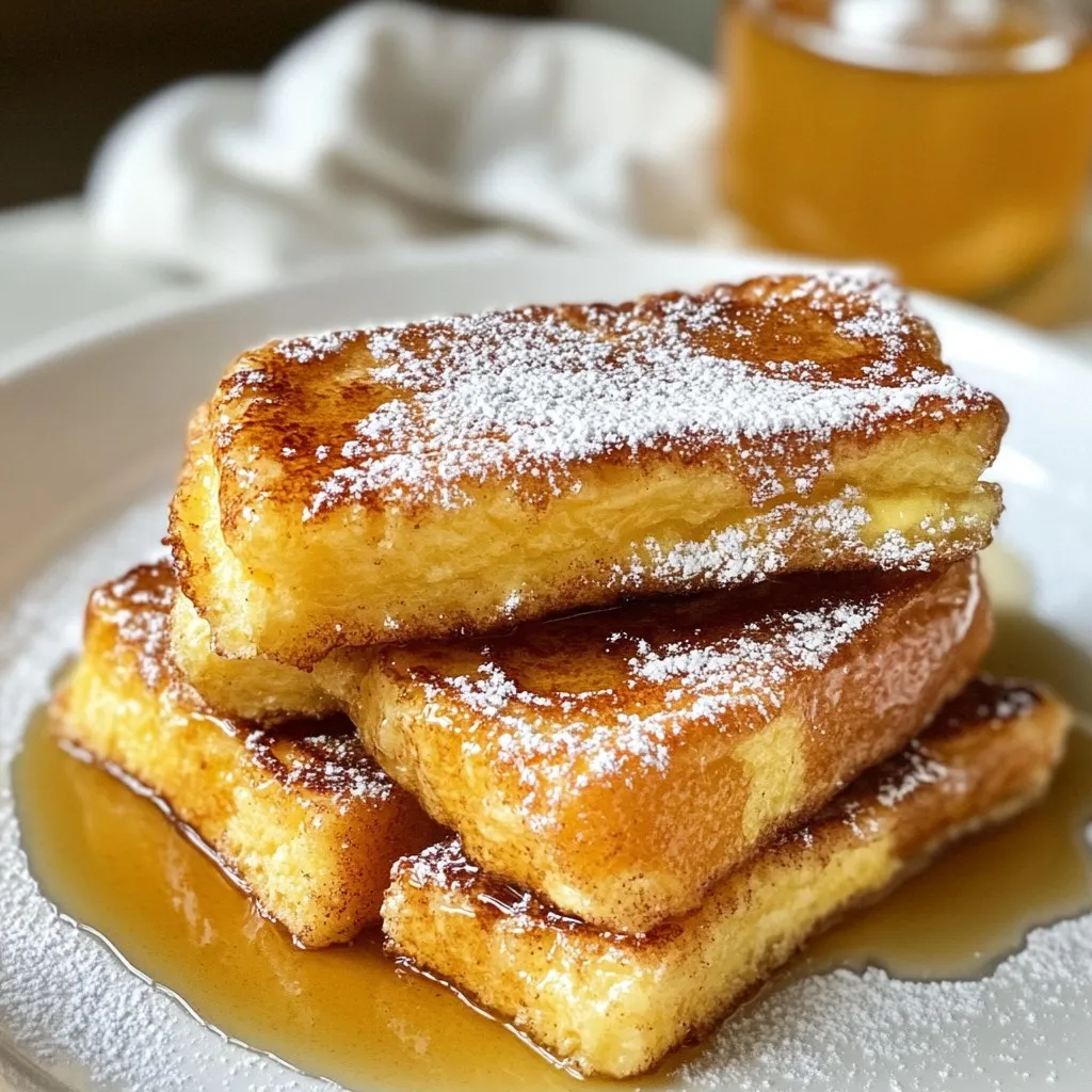 Cinnamon French Toast Sticks Simple and Tasty Treat