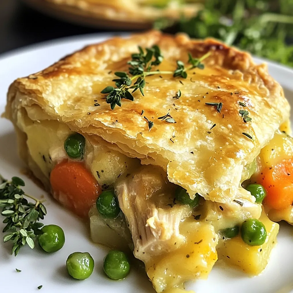 Classic Chicken Pot Pie Comforting Family Meal