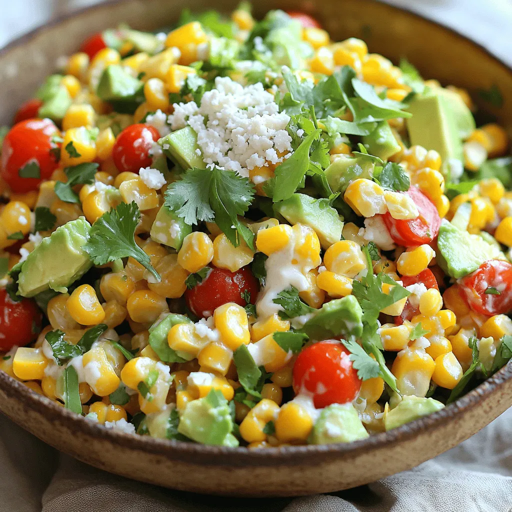 Mexican Corn Salad Fresh and Flavorful Delight