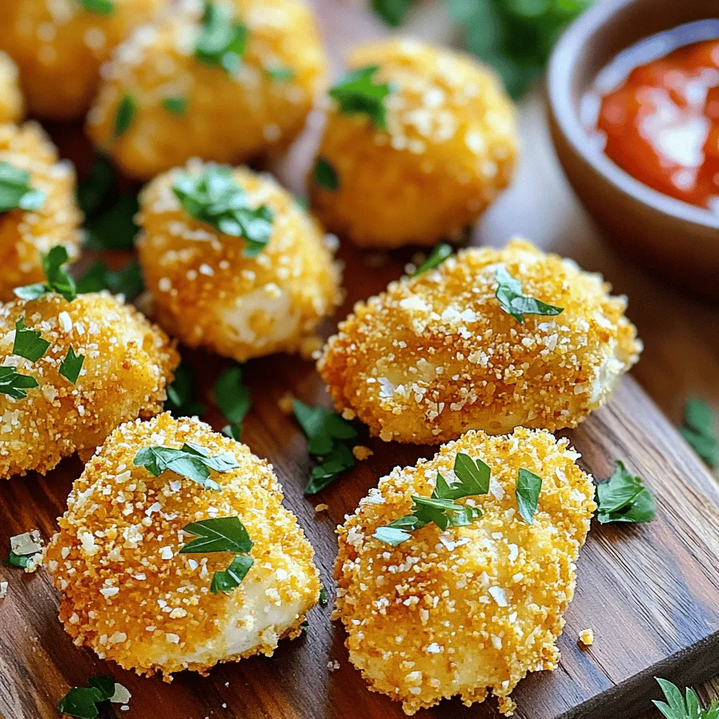 EASY Garlic Parmesan Chicken Bites Tasty Recipe Guide