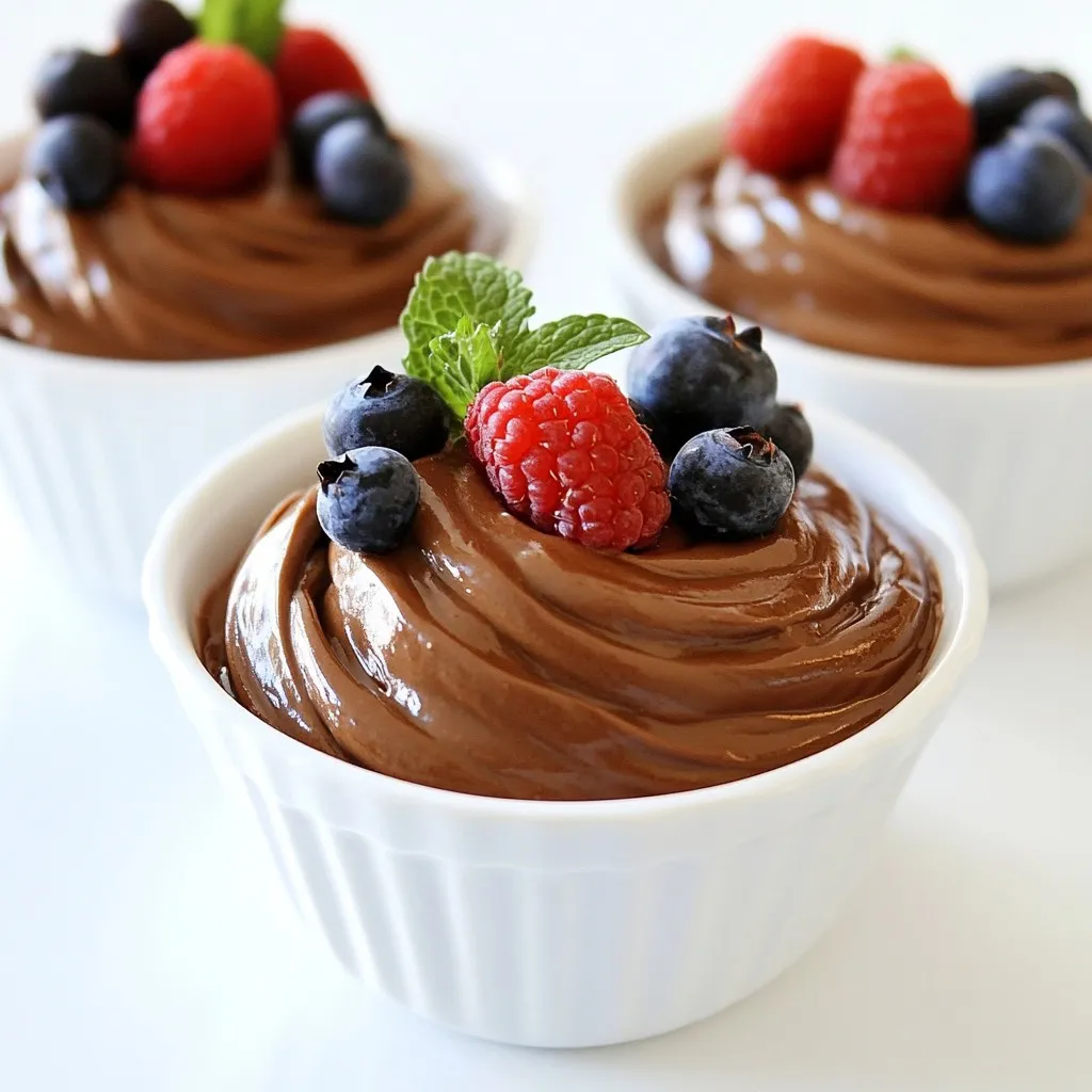 Minute Chocolate Mousse Delight in Minutes