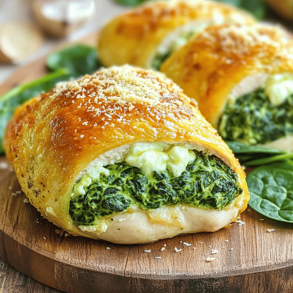 Spinach Stuffed Chicken Breasts Flavorful Dinner Idea