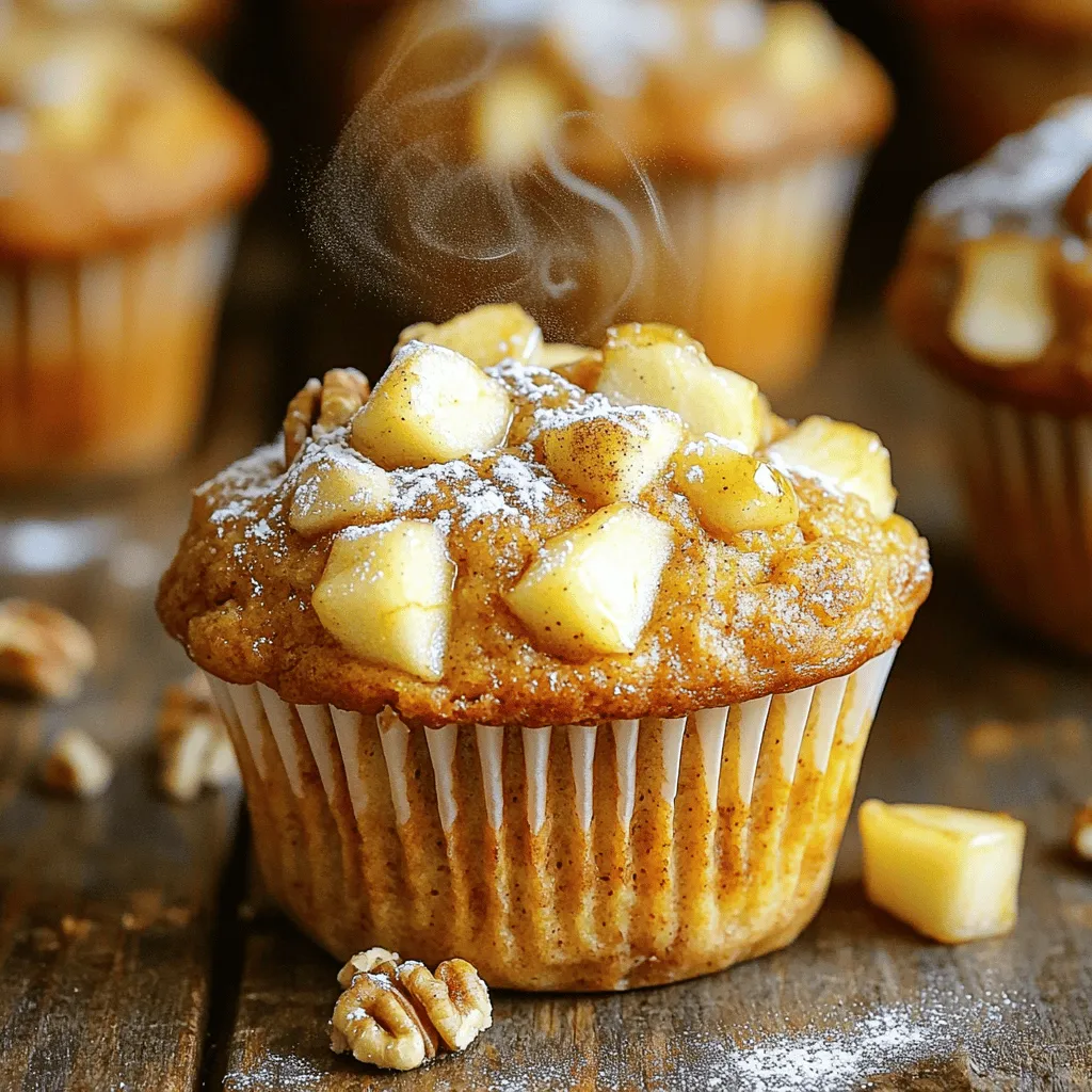 Apple Cinnamon Greek Yogurt Muffins Delightful Treat