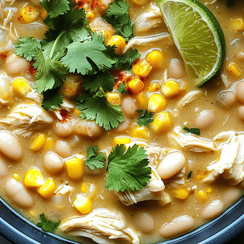 Creamy White Chicken Chili Flavorful and Simple Recipe