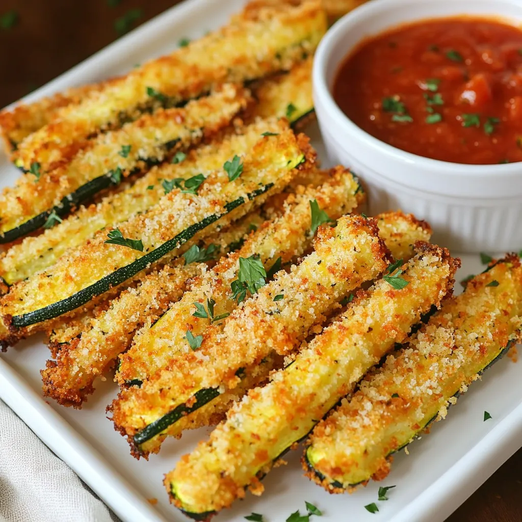 Air Fryer Parmesan Zucchini Fries Crisp and Healthy Snack