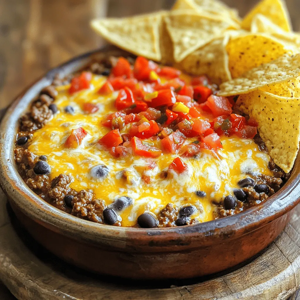 Meaty Texas Trash Dip Hearty and Flavorful Treat