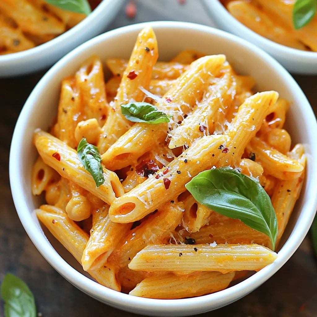 Roasted Red Pepper Protein Pasta Simple and Flavorful