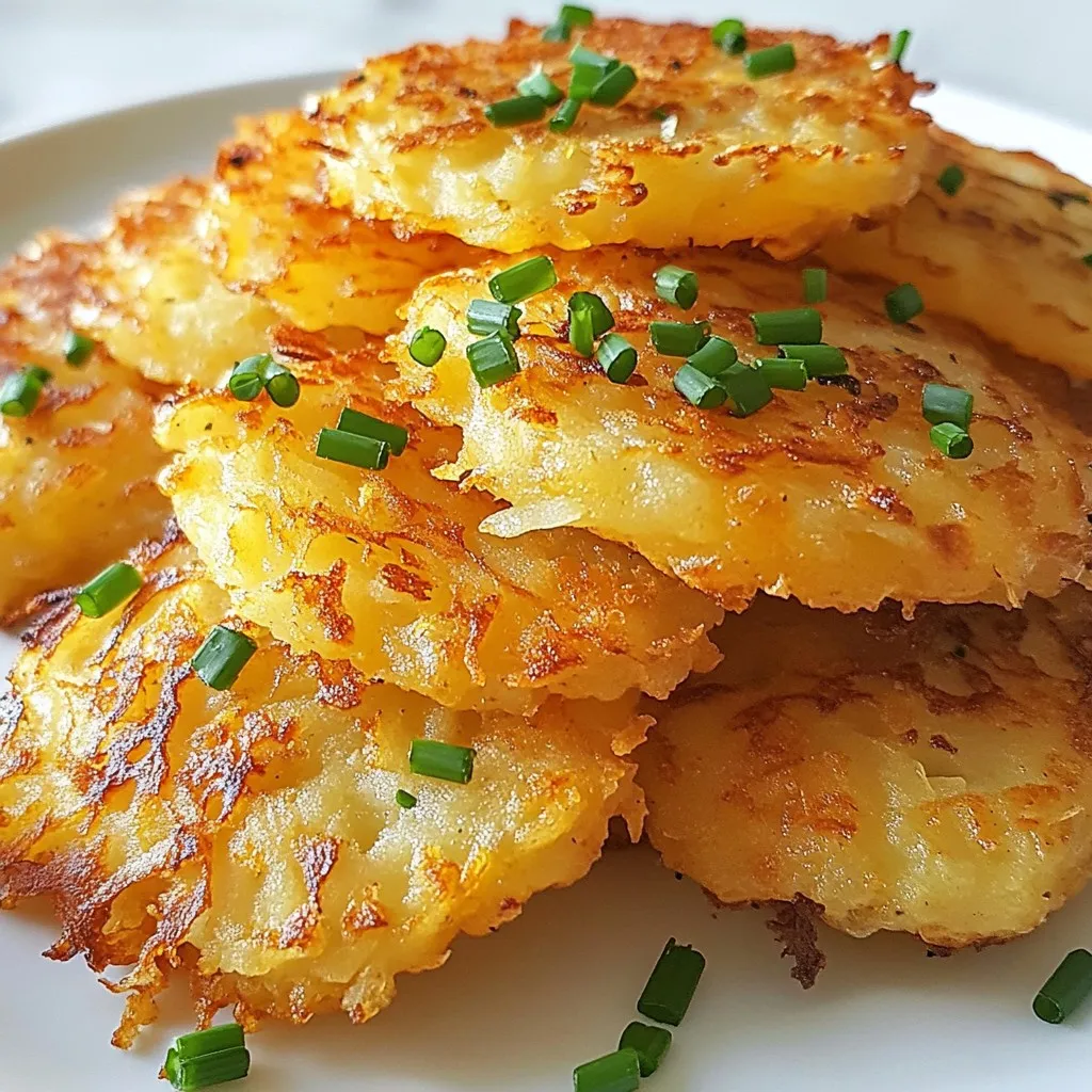 Crispy Hash Browns Perfectly Flavored Delight