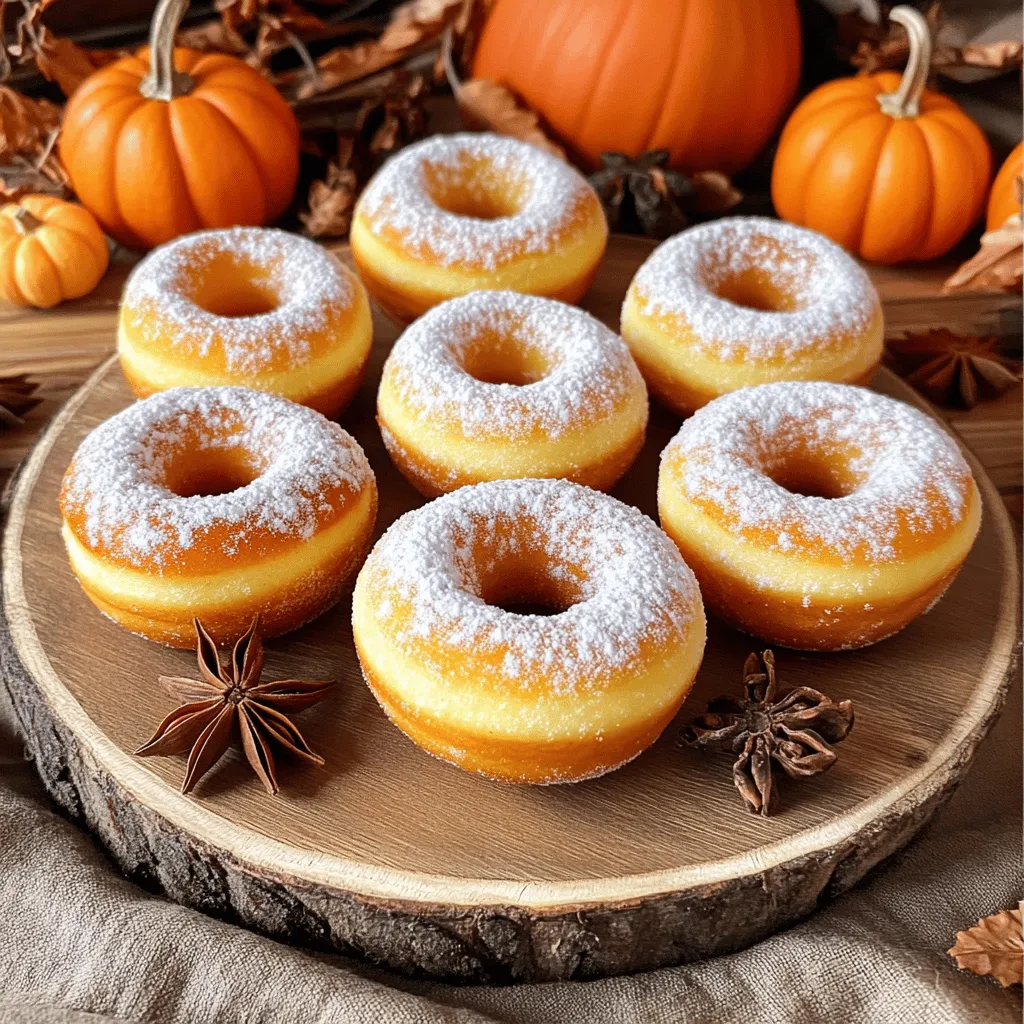 Air Fryer Pumpkin Spice Donuts Tasty and Easy Recipe