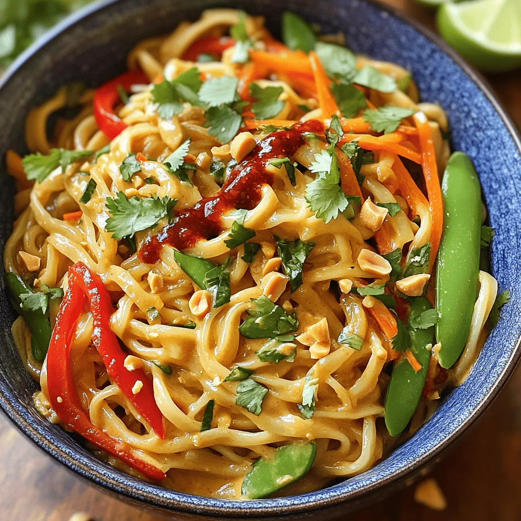 Spicy Thai Peanut Noodles One Pot Flavorful Delight