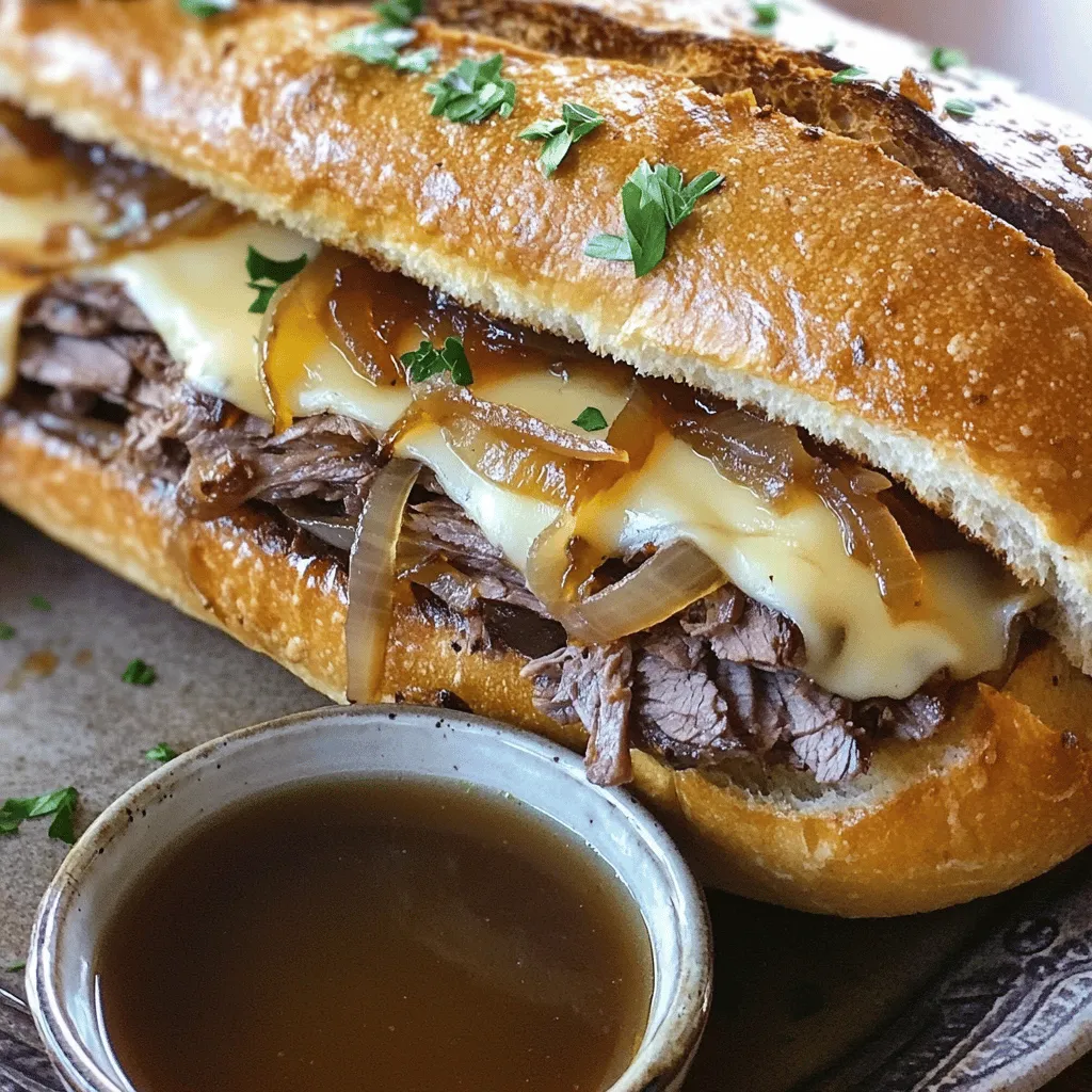 Savory French Dip Sandwiches Easy to Make at Home