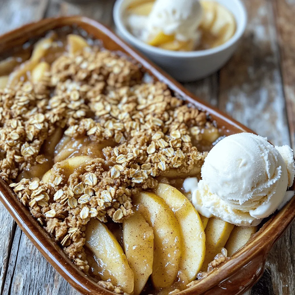 Easy Apple Crisp Simple and Delicious Dessert Recipe