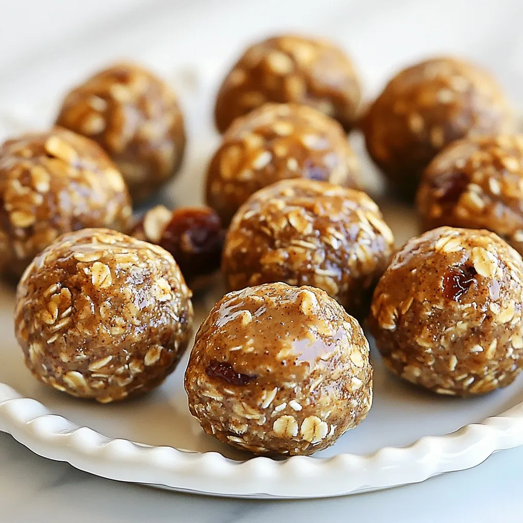 Cinnamon Roll Energy Balls Perfect for Healthy Snacking