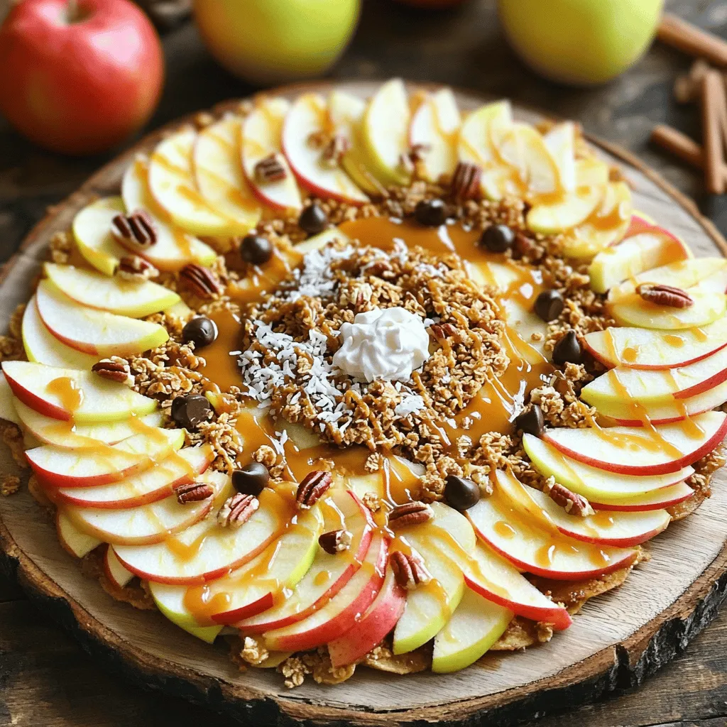 Carmel Apple Nachos Simple and Delicious Treat