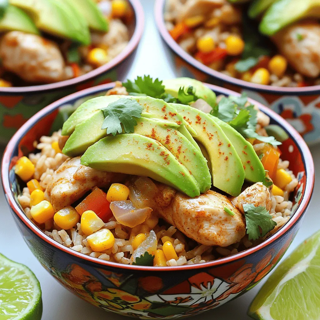 Easy Chicken &#038; Rice Bowls Quick and Tasty Meal