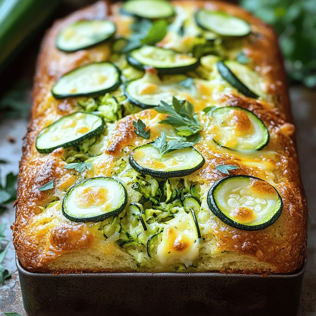 Zucchini Cheese Bread Flavorful and Easy to Make