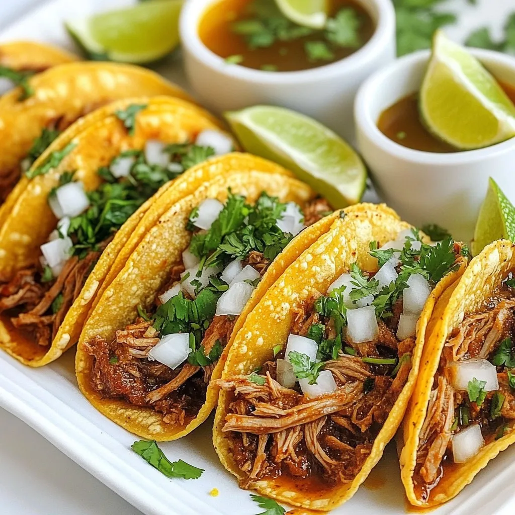 Juicy Birria Tacos Flavorful and Satisfying Meal