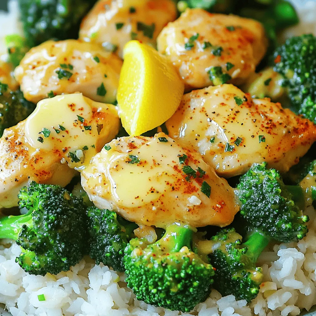 Garlic Butter Chicken &#038; Broccoli Flavorful Dinner Recipe