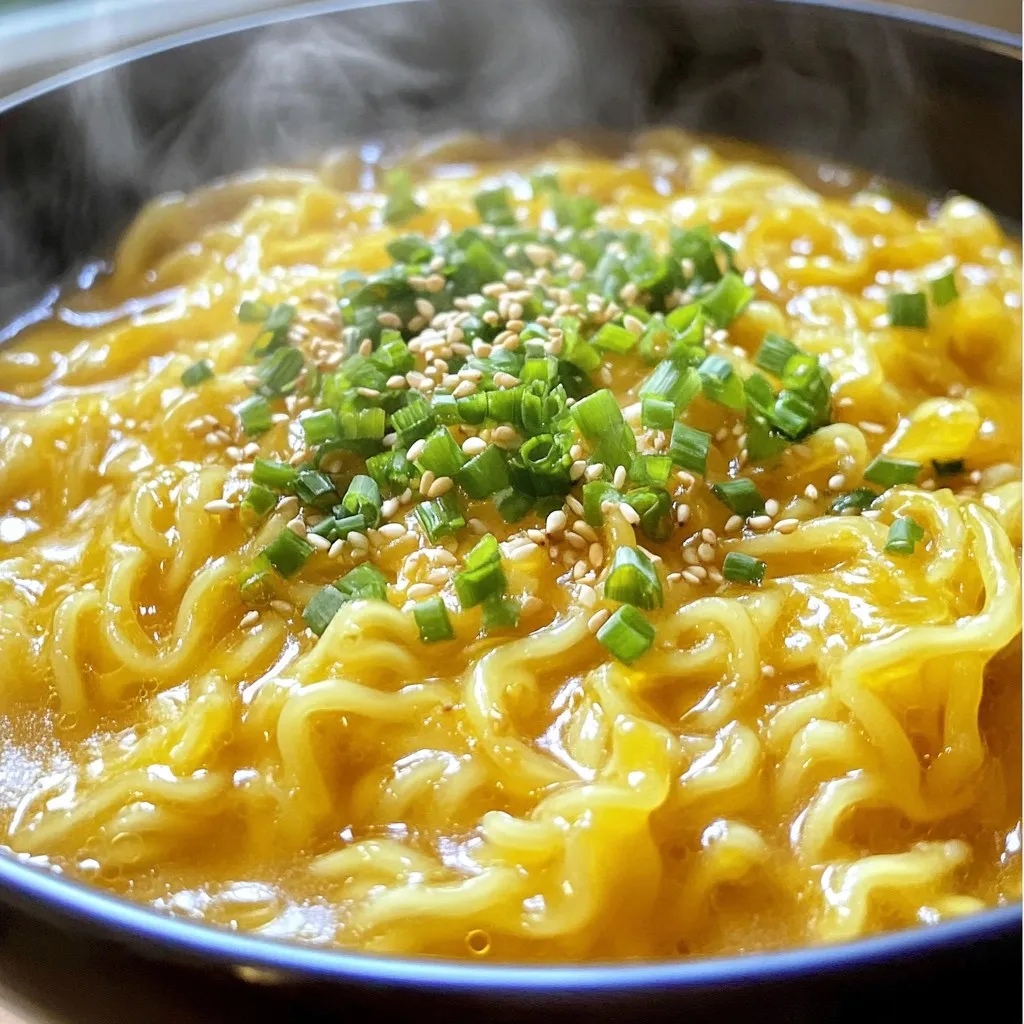 Minute Honey Butter Ramen Quick and Tasty Meal