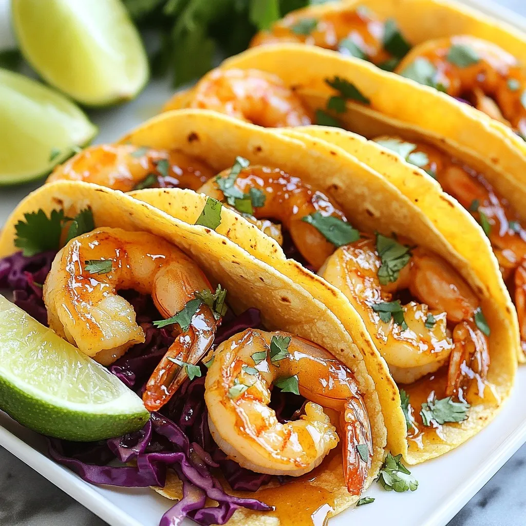 Honey Garlic Shrimp Tacos Flavorful and Quick Meal