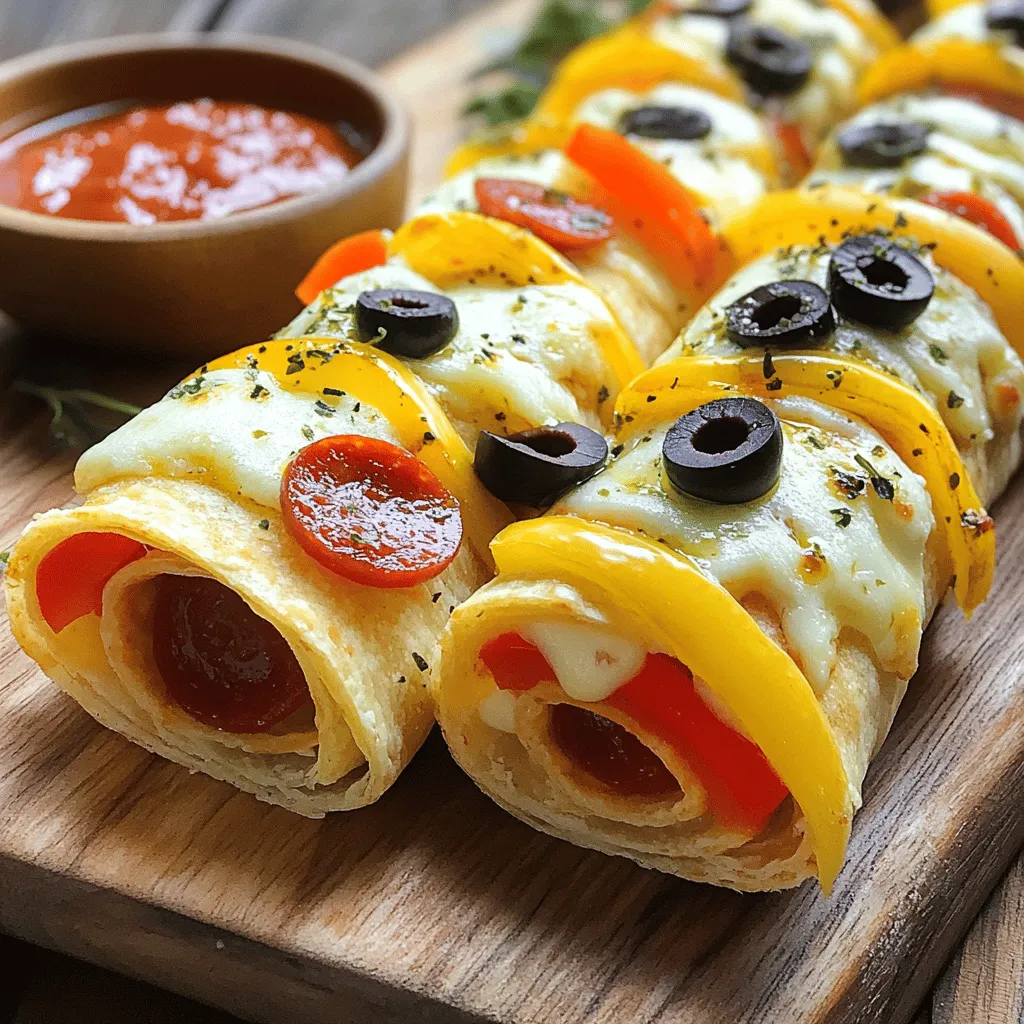 Tortilla Pizza Rolls Tasty and Fun Snack Idea